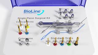 The All New BioLine Single Piece Implants Surgical kit [upl. by Anytsyrk]