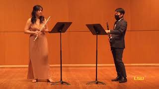 C kummer  Duet for Flute and Clarinet Op 46 No 1 [upl. by Furiya872]