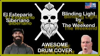 BLEW MY MIND GOAT DRUMMER El Estepario Siberiano  Blinding Light  Drum Cover [upl. by Isabea]