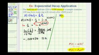 Exponential Decay App yaekt  Given Half Life [upl. by Jeannette]