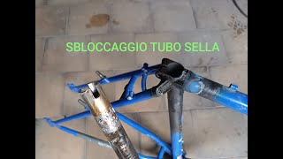 TUBO SELLA BLOCCATO COME FARE [upl. by Animsay]