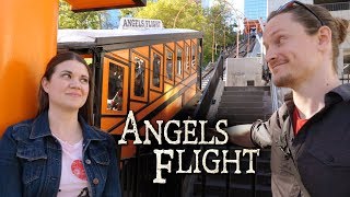 Experiencing Angels Flight in Downtown Los Angeles [upl. by Serafine]