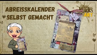 Abreißkalender selbst gemacht [upl. by Cirnek700]