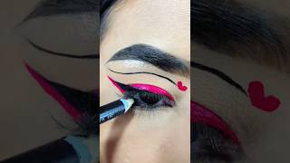 Eye makeup hack shorts viralhacks makuphacks beautyhacks hack makuplook eyemakeup eyeliner [upl. by Whitehouse]