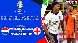 HIGHLIGHTS  Países Bajos vs Inglaterra  UEFA EURO 2024  Semis  TUDN [upl. by Philan]