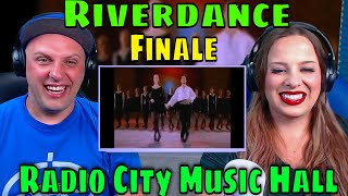 Reaction To Riverdance 1996 Finale Radio City Music Hall  THE WOLF HUNTERZ REACTIONS [upl. by Tomasine]