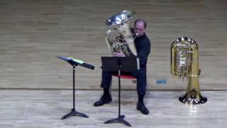 Berlioz Symphonie Fantastique 5th mov Tuba excerpt [upl. by Shields]