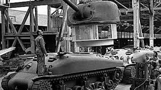 HOW IT WORKS WW2 Tank Factories [upl. by Willmert506]