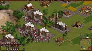 Cossacks back to war 6vs1 very hard AI [upl. by Sleinad]