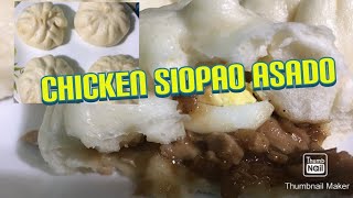 chicken Siopao Asado Recipe Home Made [upl. by Akenot]