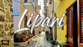 LIPARI Aeolian Islands – Italy Sicily 🇮🇹 4K video [upl. by Anitnahs]