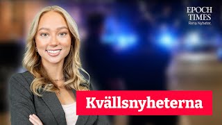 Kvällsnyheterna den 19 september – med Indra Kleinert [upl. by Zitella]