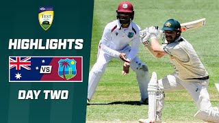 Australia v West Indies 202324  First Test  Day 2 [upl. by Ailemor261]