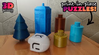 PrintinPlace Puzzle Boxes [upl. by Ytisahcal930]