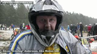 Enduro 2012 Vintercup Carlsborgs MK Motion wwwtibromkenduronu [upl. by Novj59]