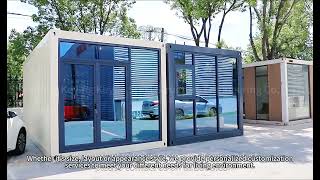 Flat Pack Container House7 [upl. by Ellswerth]