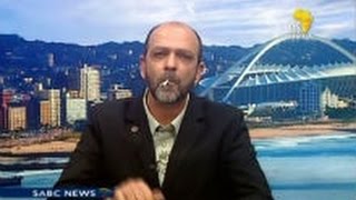 Cannabis activist on on SABC interview quotall I could do really is sit back and have a jointquot [upl. by Nessim]