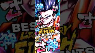 NEW LF ULTIMATE GOHAN BEST EQUIPMENTS GUIDE Dragon Ball Legends [upl. by Shayn488]