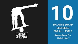 10 Balance Board Exercises For All levels [upl. by Ardnosal]