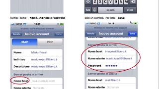 📱Configurazione Mail Libero iPhone iPad IMAP4📱 CLOSE [upl. by Myles]