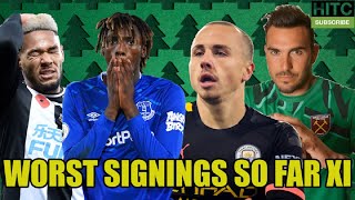 Worst Premier League Signings Of The Season So Far XI [upl. by Nosac]