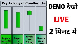 Free Candlestick psychology Course  candlestick psychology binary options hindi [upl. by Adnuahsar]