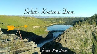 SalishKootenai Dam formerly Kerr Dam Polson Montana Flathead Indian Reservation [upl. by Ernaline212]