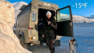 Luxury Truck Camping Upgrades for Winter in Alaska [upl. by Philina691]