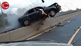 155 SHOCKING Car Crashes Moments Compilation 2024 15 Idiots in Cars Caught On Camera [upl. by Lud225]