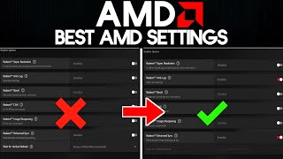 BEST AMD Radeon Settings 2023  AMD Radeon Settings For GAMING  NEW amp IMPROVED Tweaks [upl. by Nilat]