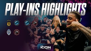 The Icon League  Wer sichert sich den letzten Platz im Finale 🤯PlayIns ALLE HIGHLIGHTS ⚽🔥 [upl. by Saidee]