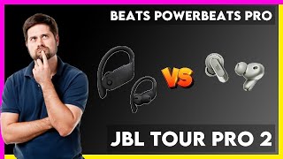 Beats Powerbeats Pro vs JBL Tour Pro 2 Comparison [upl. by Maon]