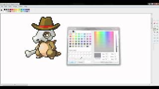 How to edit sprites in MS Paint [upl. by Sower]