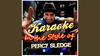 My Special Prayer In the Style of Percy Sledge Karaoke Version [upl. by Nyrek15]