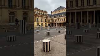 Colonnes de Buren in Paris [upl. by Alaet]