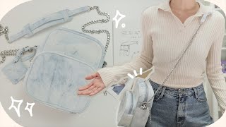 실물천재 도토리가방🐿 방탄소년단 제이홉이 만든 가방 실물 후기 Artist Made Collection by BTS J Hope [upl. by Amandy]