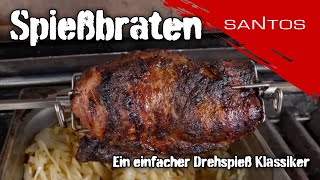 Saftiger perfekter Spießbraten vom Santos S518 [upl. by Soll]