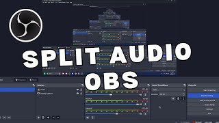 How to separate audio in obs for editing [upl. by Sela]