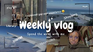 SPEND THE WEEK WITH ME  Durban Trip Podcast Preparation  Studying  Unplanned Gap Year Shopping [upl. by Lunetta]