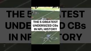 The 5 Greatest Undersized Cornerbacks in NFL History football nfl footballshorts highlights [upl. by Adalbert]