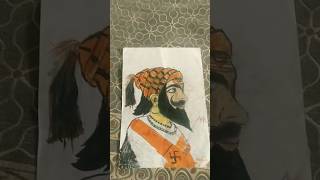 Lord Shivaji Maharaj Drawing🚩⚔️❤️Shorts Trending Drawing Art Shivaji Chatrapati Lordshivaji [upl. by Ohcirej317]