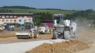 Road stabilization  stabilizace podloží [upl. by Mikey822]