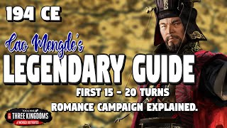 How To Play CAO CAO Cao Mengde on LEGENDARY  A World Betrayed 194 CE [upl. by Richela]