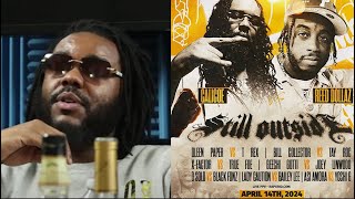 CALICOE TAKES ON REED DOLLAZ AND HE STILL OUTSIDE AGAINST JOHN JOHN [upl. by Oknuj]