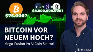 Bitcoin Ausbruch oder Korrektur  Larry Fink überrascht MegaFusion von Fetchai zu AIS amp RWA Hype [upl. by Kesia648]