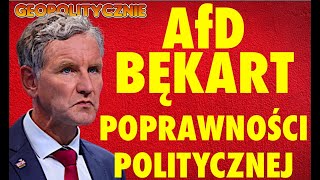 Zwycięstwo prorosyjskiej i neonazistowskiej AfD w Niemczechto owoc koślawej poprawności politycznej [upl. by Lynnelle]