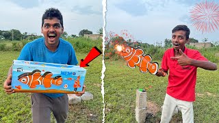 Testing Fish Cracker 💥🔥 Telugu Experiments [upl. by Nyloc]