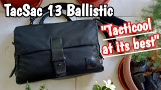 NutSac TacSac 13 Ballistic  Full Review  Elegant EDC bag [upl. by Eniamrahs549]