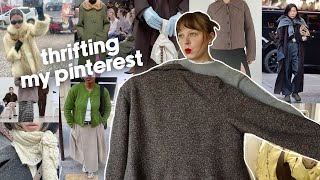 thrift with me for FALL 2024 trends a really good haul [upl. by Phio]