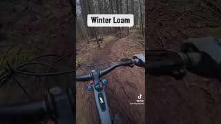 Winter trails fighting the Kenevo SL kenevosl mtb dji [upl. by Sucramal]